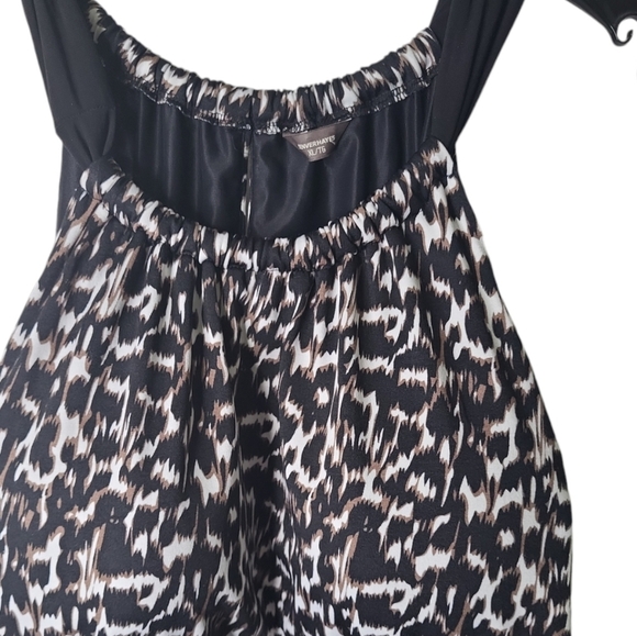 Denver Hayes Women's Dress Size XL Molded Bra Side Zipper Animal Print - Picture 5 of 12